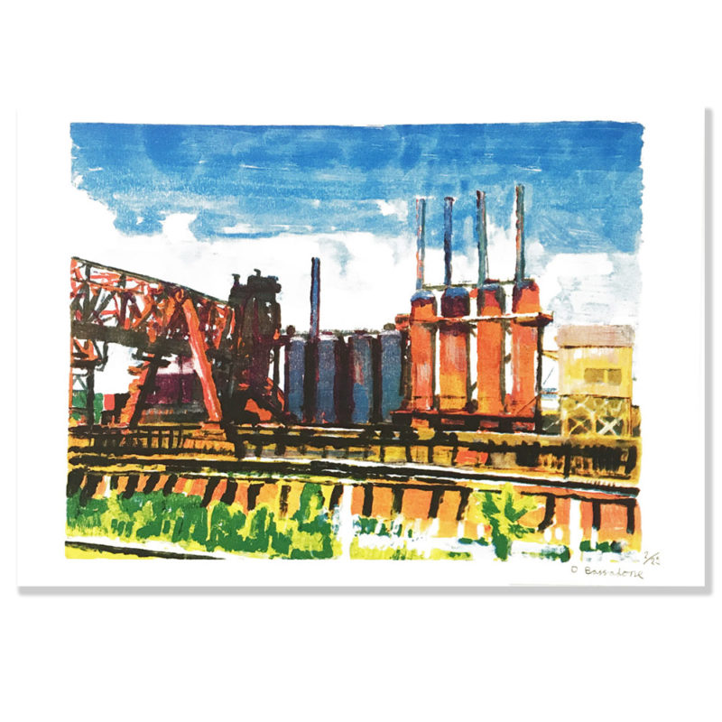 Factory Towers by David Bassadone. £30