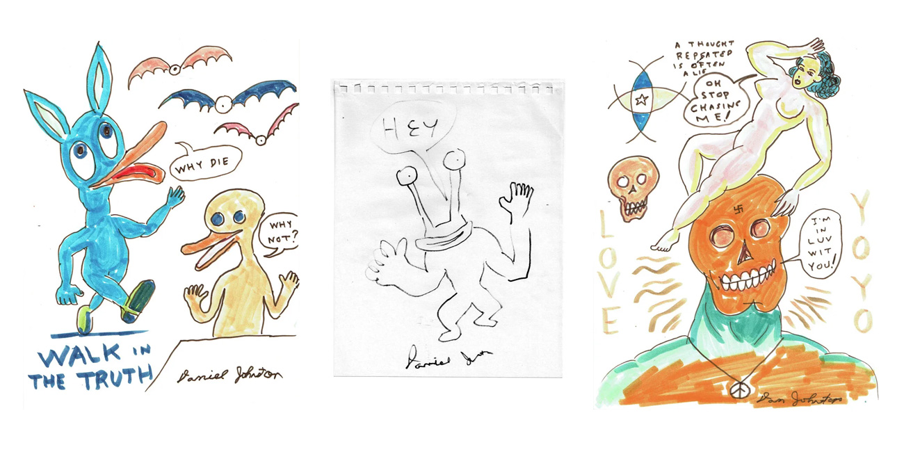 Selected works by Daniel Johnston