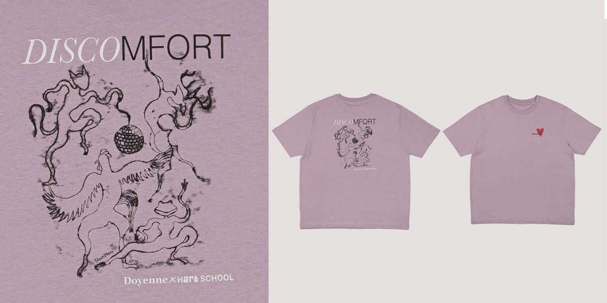 Doyenne x Hart School. Yangdzom T-shirt. £35