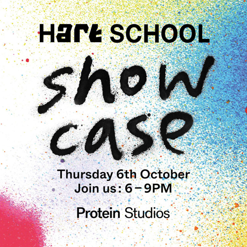 Hart School Showcase Exhibition poster