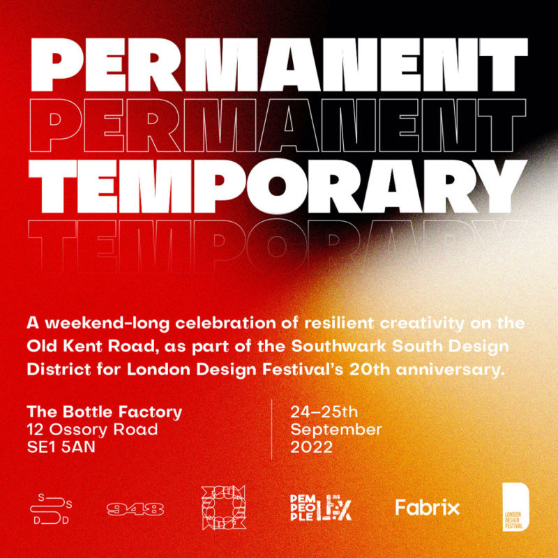 Permanent Temporary Exhibition Poster